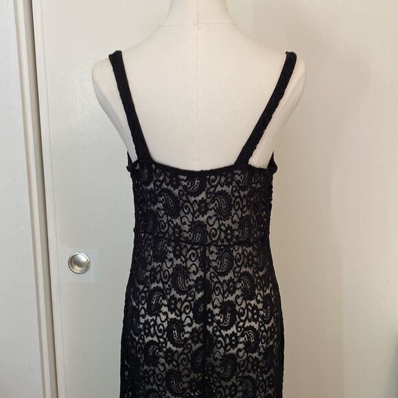 Cider Solid Lace Sweetheart Maxi Dress Sold Out Size XL - Picture 7 of 12